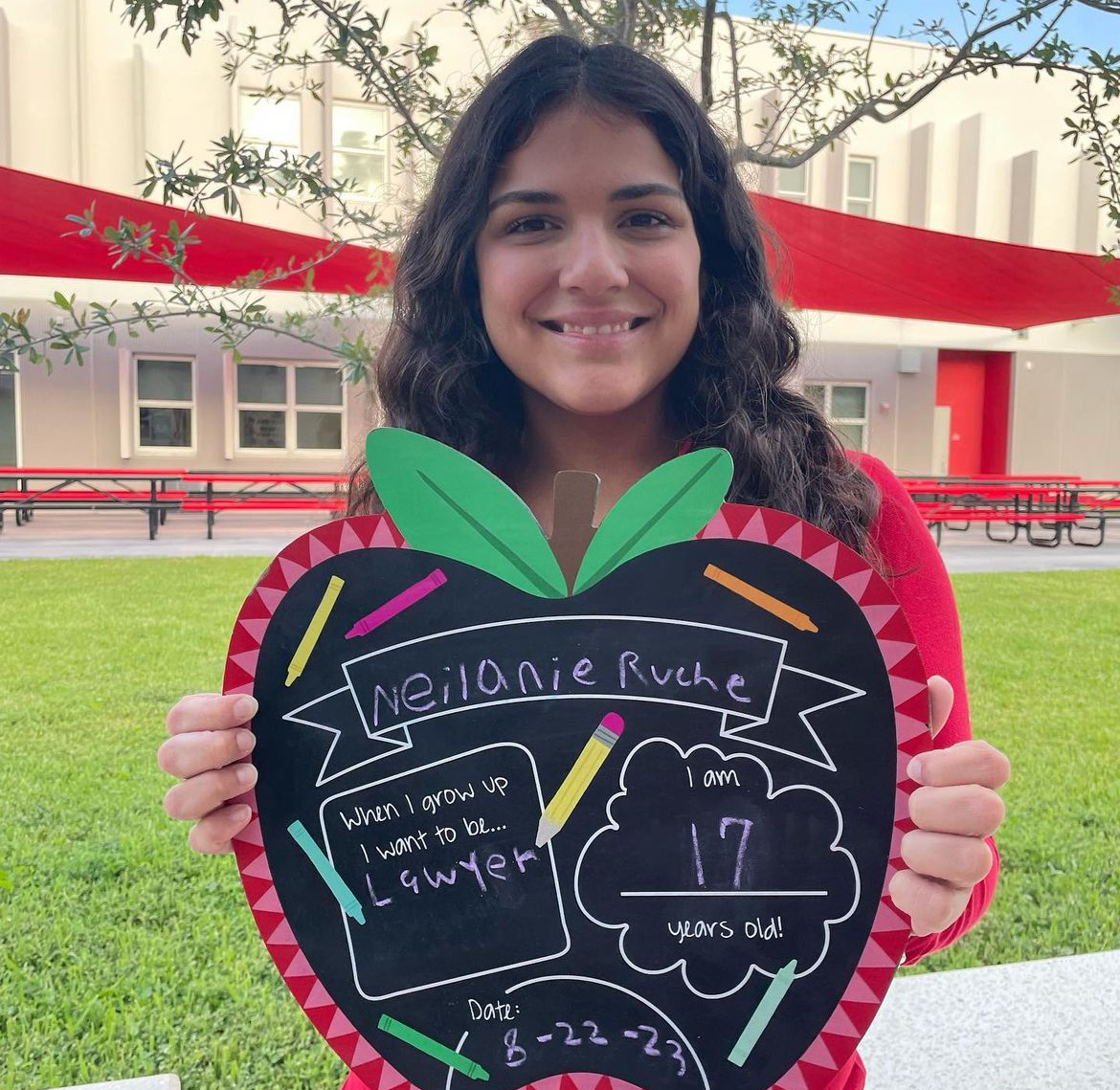 In her last year at Gables, Neilanie hopes to inspire others to join the Teaching Academy one last time.