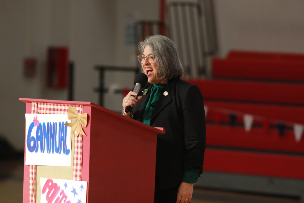 Miami-Dade County Mayor Daniella Levine Cava discussed local politics and introduced students to the actions they could take to participate in their community.