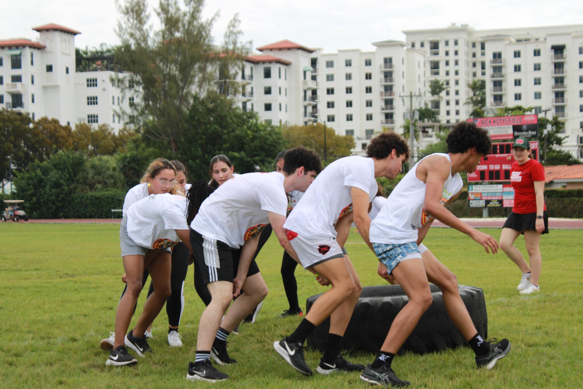 Senior Picnic Displays Unity and Competitive Spirit