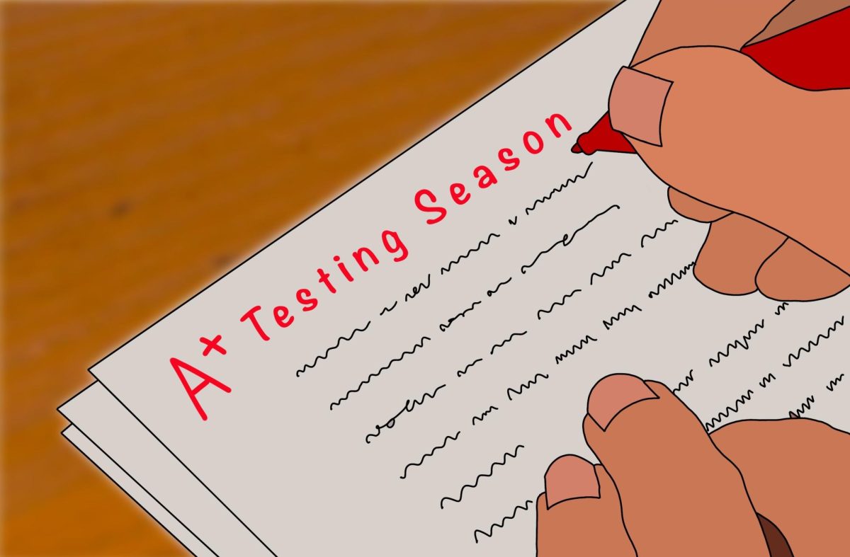 The+month+of+May+marks+the+beginning+of+a+fast-paced%2C+stressful+time+for+students.+Cavaliers+take+both+state-wide+tests+and+specific+exams+for+their+respective+academies+or+courses+and+they+are+starting+to+feel+the+pressure.