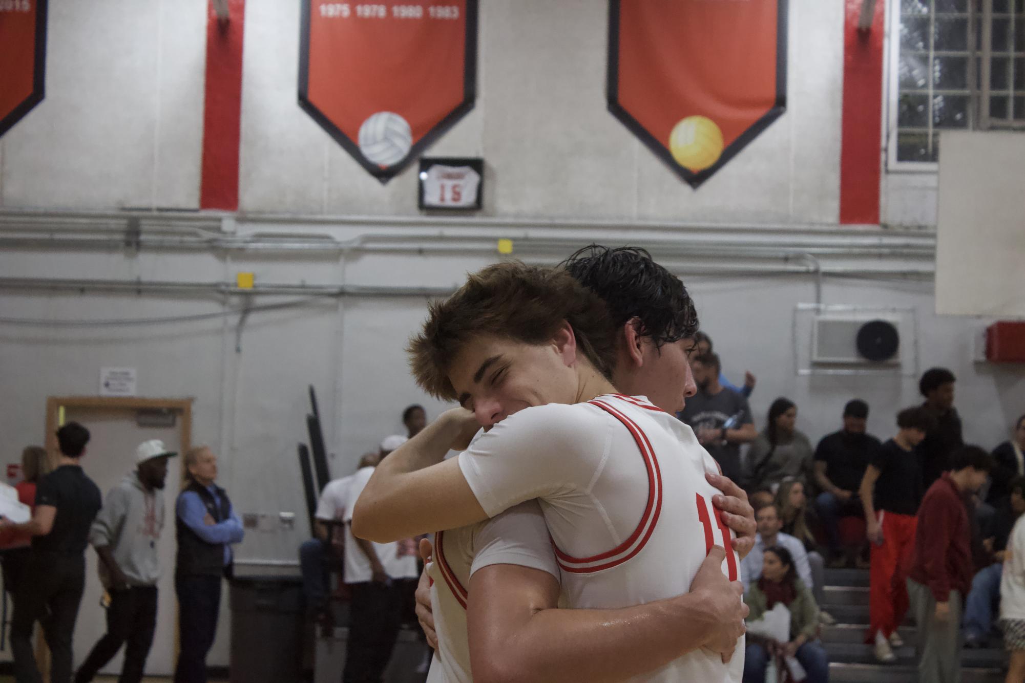 One Last Shot: Seniors Celebrate Their Last Night on the Court