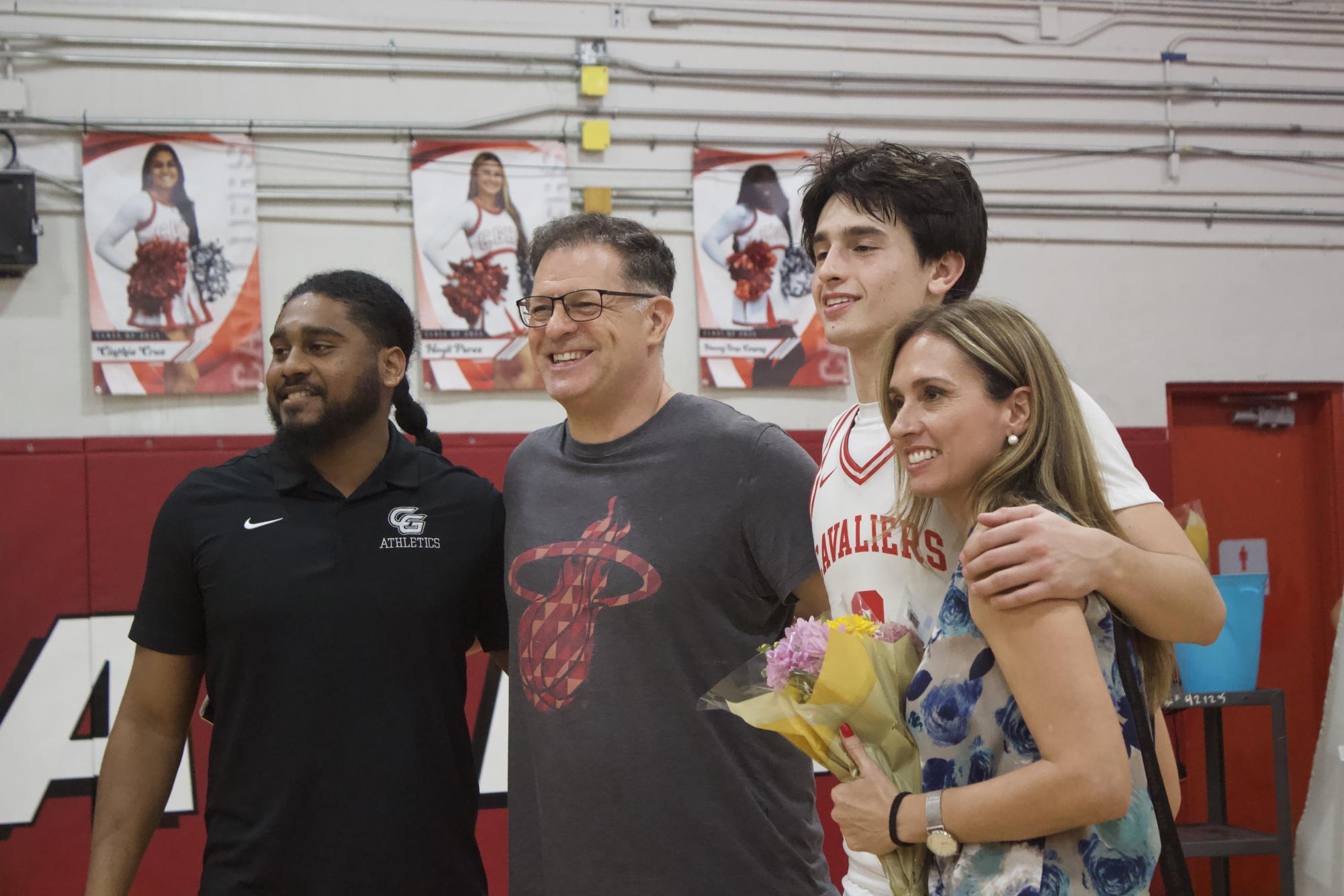 One Last Shot: Seniors Celebrate Their Last Night on the Court