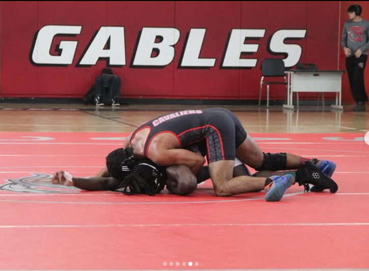Once again, the Cavalier wrestling team celebrated the contributions of seniors to the success of the program. 