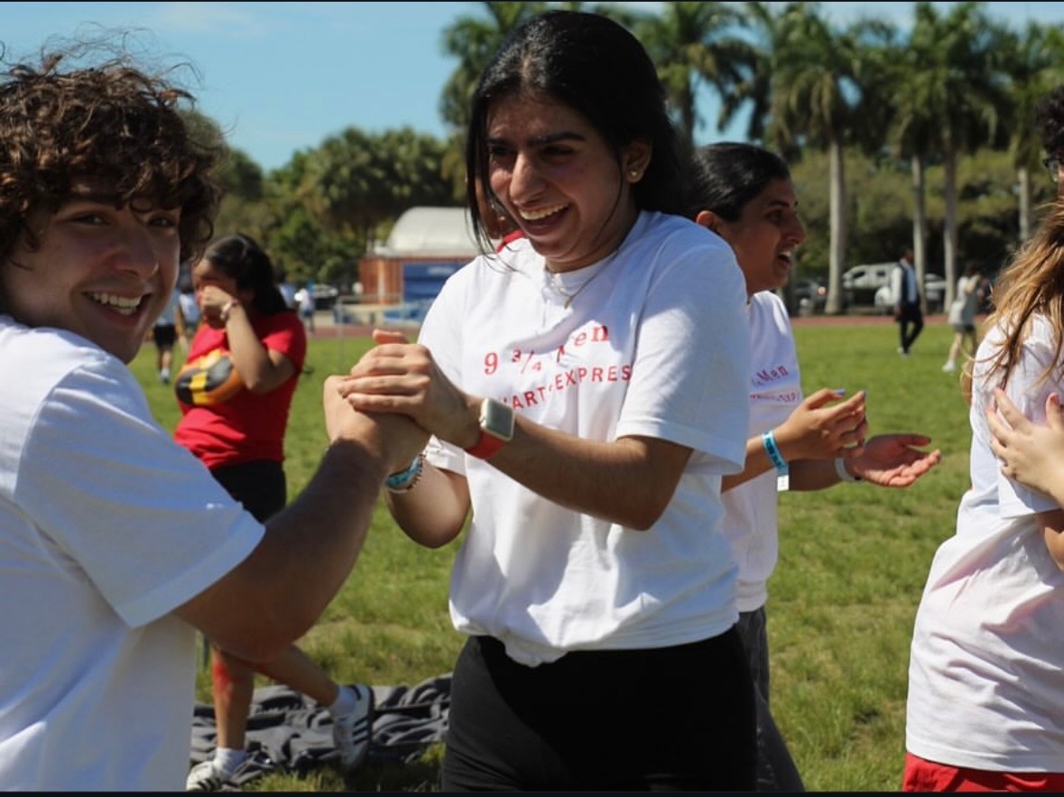 Fajardo making the most of every senior moment after finalizing a win in senior picnic. 