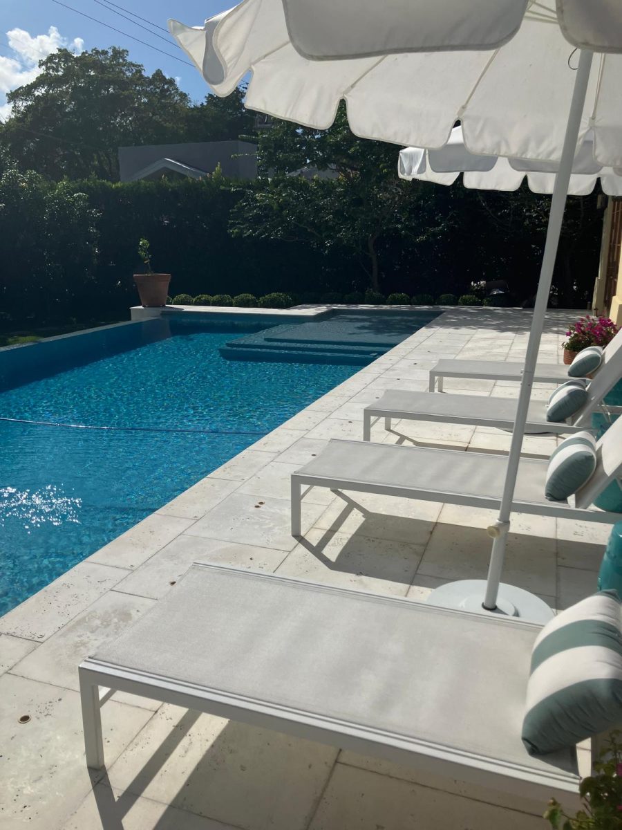 Pool Side Scenery